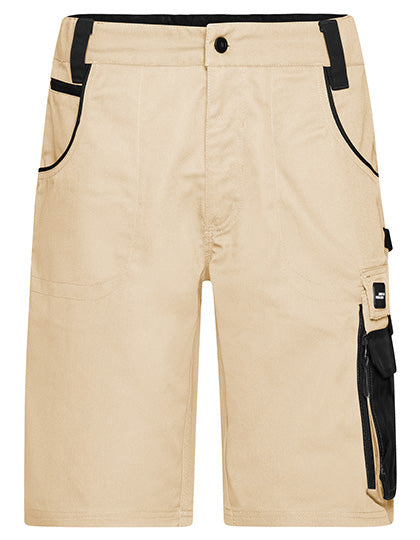 Workwear Bermudas -STRONG- in Stone, Größe 62