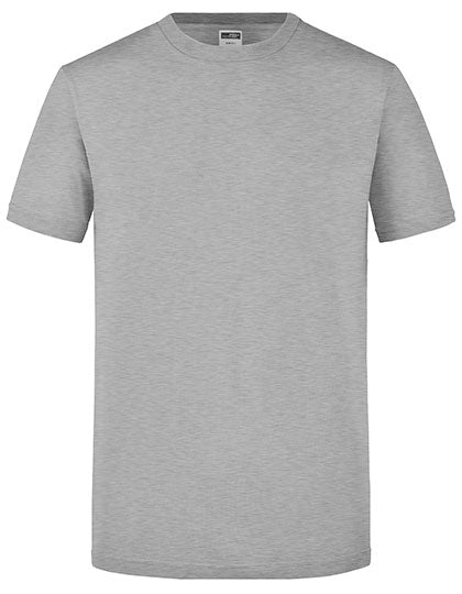 Men´s Slim Fit-T in Grey Heather, Größe XXL
