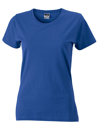 Ladies´ Slim Fit-T in Royal, Größe XXL
