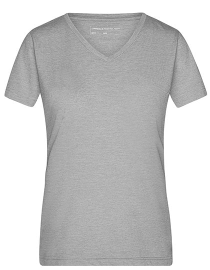 Ladies´ Heather T-Shirt in Grey Heather, Größe XXL