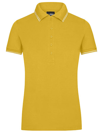 Ladies´ Polo in Sun Yellow, Größe XXL