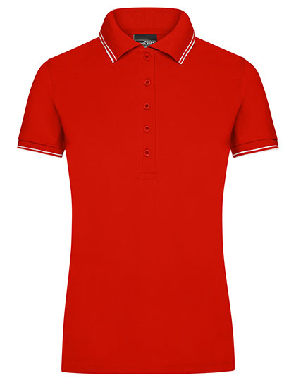 Ladies´ Polo in Tomato, Größe XXL