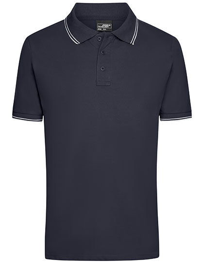 Men´s Polo in Navy, Größe 3XL