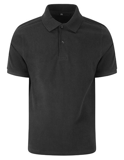 Stretch Polo in Black, Größe XXL