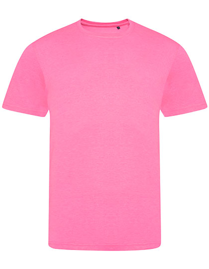 Electric Tri-Blend T in Electric Pink, Größe XXL