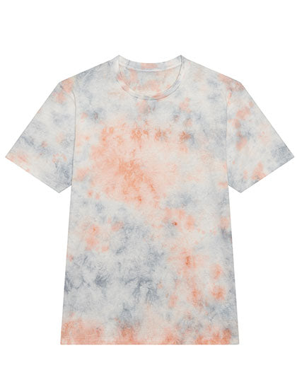 Tie-Dye T in Grey Pink Marble, Größe XXL