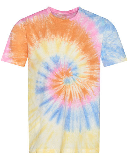 Tie-Dye T in Tie-Dye Swirl, Größe XXL