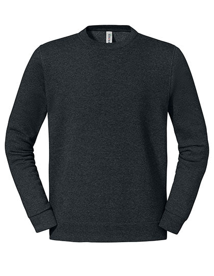 Eco® Premium Blend Sweatshirt in Black Ink Heather, Größe 3XL