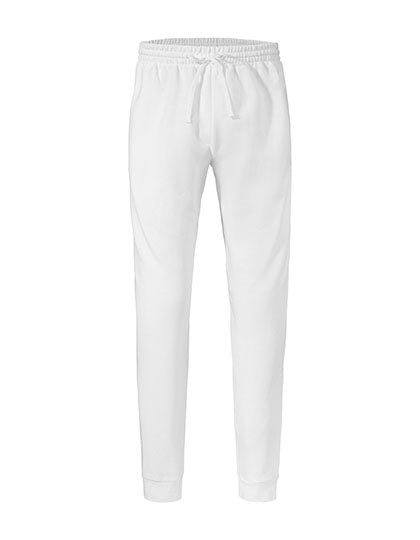 Nublend® Pocketed Jogger Sweatpants in White, Größe 3XL