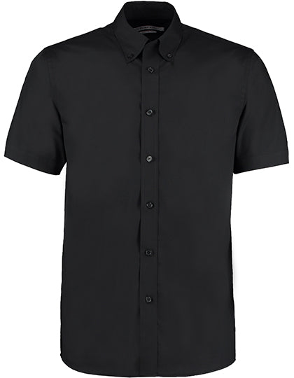 Classic Fit Workforce Shirt Short Sleeve in Black, Größe 49/50 (3XL/19H)