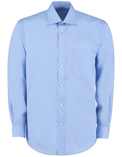 Men´s Classic Fit Business Shirt Long Sleeve in Light Blue, Größe 53/54 (5XL/21)