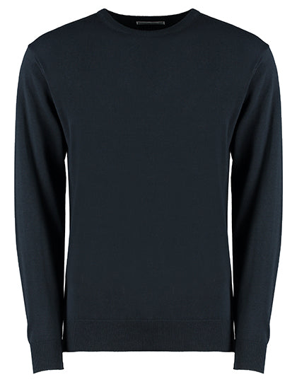 Regular Fit Arundel Crew Neck Sweater in Navy, Größe 3XL