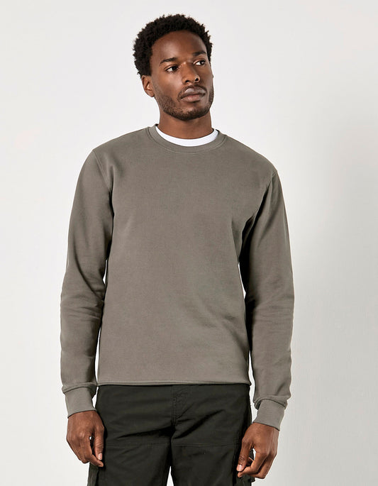 Regular Fit Pique Sweatshirt