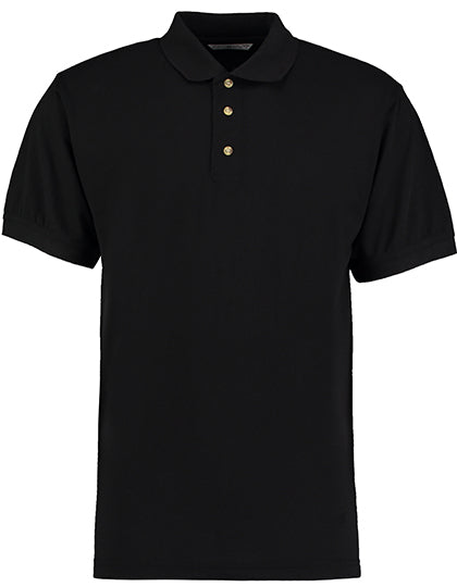 Classic Fit Workwear Superwash® 60° Polo in Black, Größe 5XL