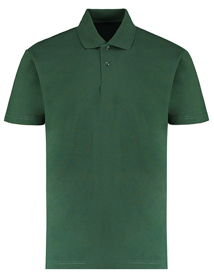 Regular Fit Workforce Polo in Bottle Green, Größe 5XL