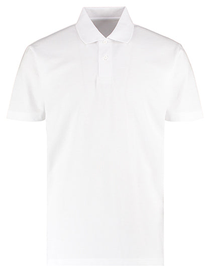 Regular Fit Workforce Polo in White, Größe 5XL
