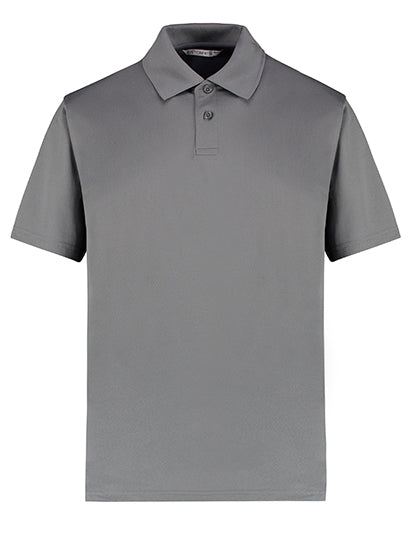 Regular Fit Cooltex® Plus Premium Pique Polo in Charcoal, Größe 5XL