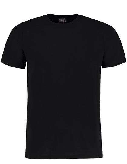 Fashion Fit Superwash® 60º Tee in Black, Größe 4XL