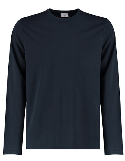 Fashion Fit Long Sleeve Superwash® 60° Tee in Navy, Größe 3XL