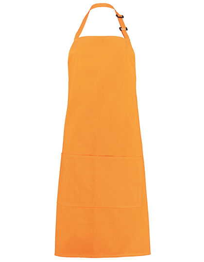 Bib Superwash® 60º Bar Apron  Unisex in Orange, Größe One Size