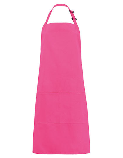 Bib Superwash® 60º Bar Apron  Unisex in Raspberry, Größe One Size