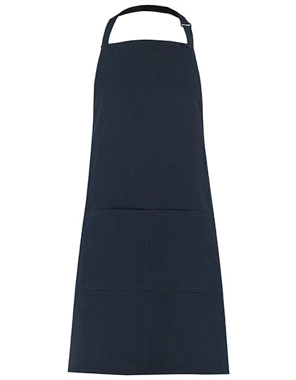 Bib Superwash® 60º Pocket Apron Unisex in Navy, Größe 89 x 92 cm