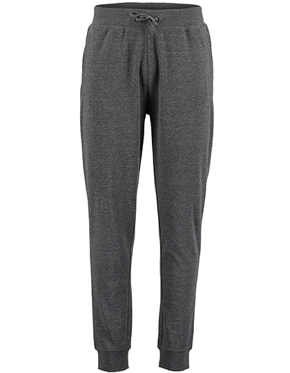 Slim Fit Sweat Pant in Dark Grey Marl, Größe XXL