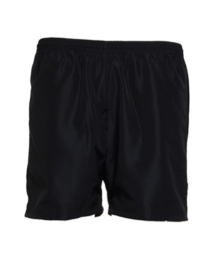 Classic Fit Plain Short in Black, Größe XXL