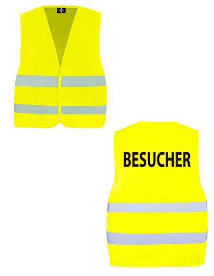 Safety Vest Passau - Besucher in Signal Yellow, Größe 3XL/4XL