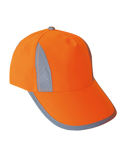 Kids´ Premium Hi-Vis Cap Nice in Signal Orange, Größe One Size