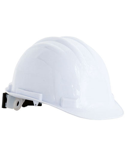 Premium 6-Point Safety Helmet Grenoble in White, Größe One Size