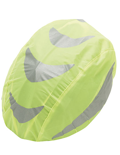 Hi-Vis Bicycle-Helmet Cover Maastricht in Signal Yellow, Größe 31 x 26 cm