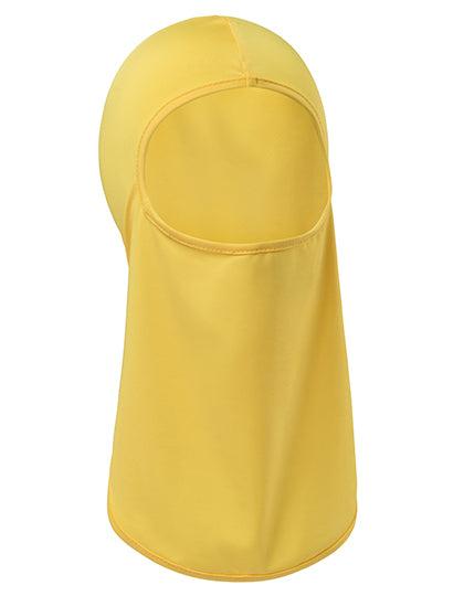 Elastic Balaclava / Ski Mask Nancy in Signal Yellow, Größe 23 x 45 cm