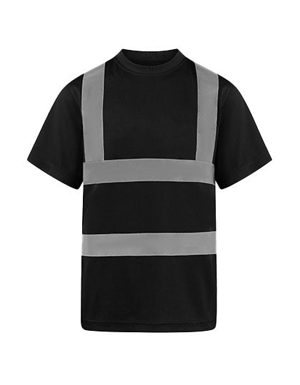 Hi-Vis Basic T-Shirt Cordoba in Black, Größe 5XL