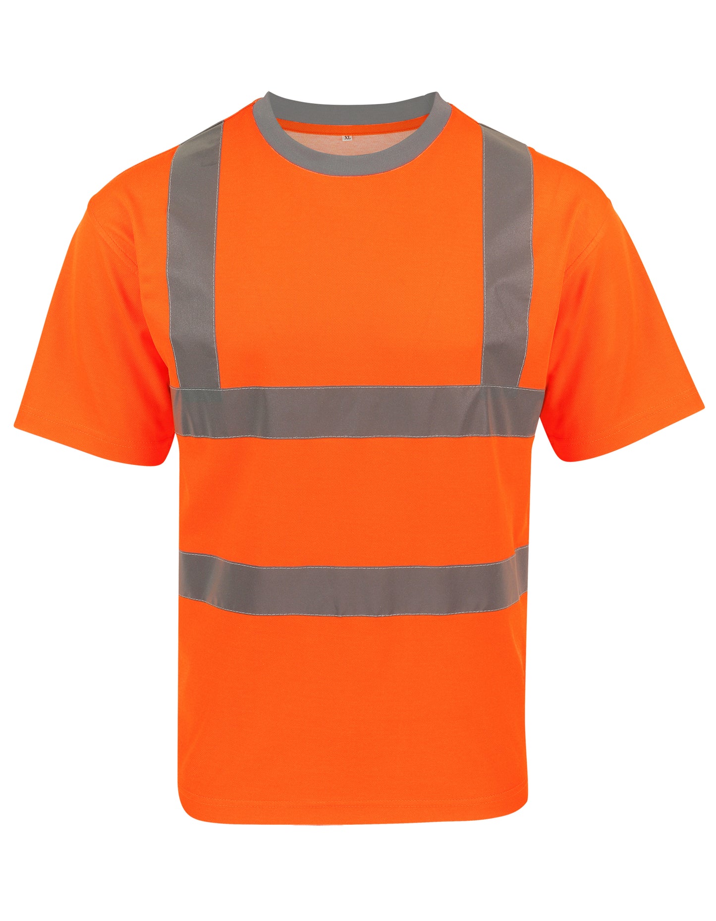 Heavy Duty Polycotton Hi-Vis T-Shirt Barcelona in Signal Orange, Größe 7XL