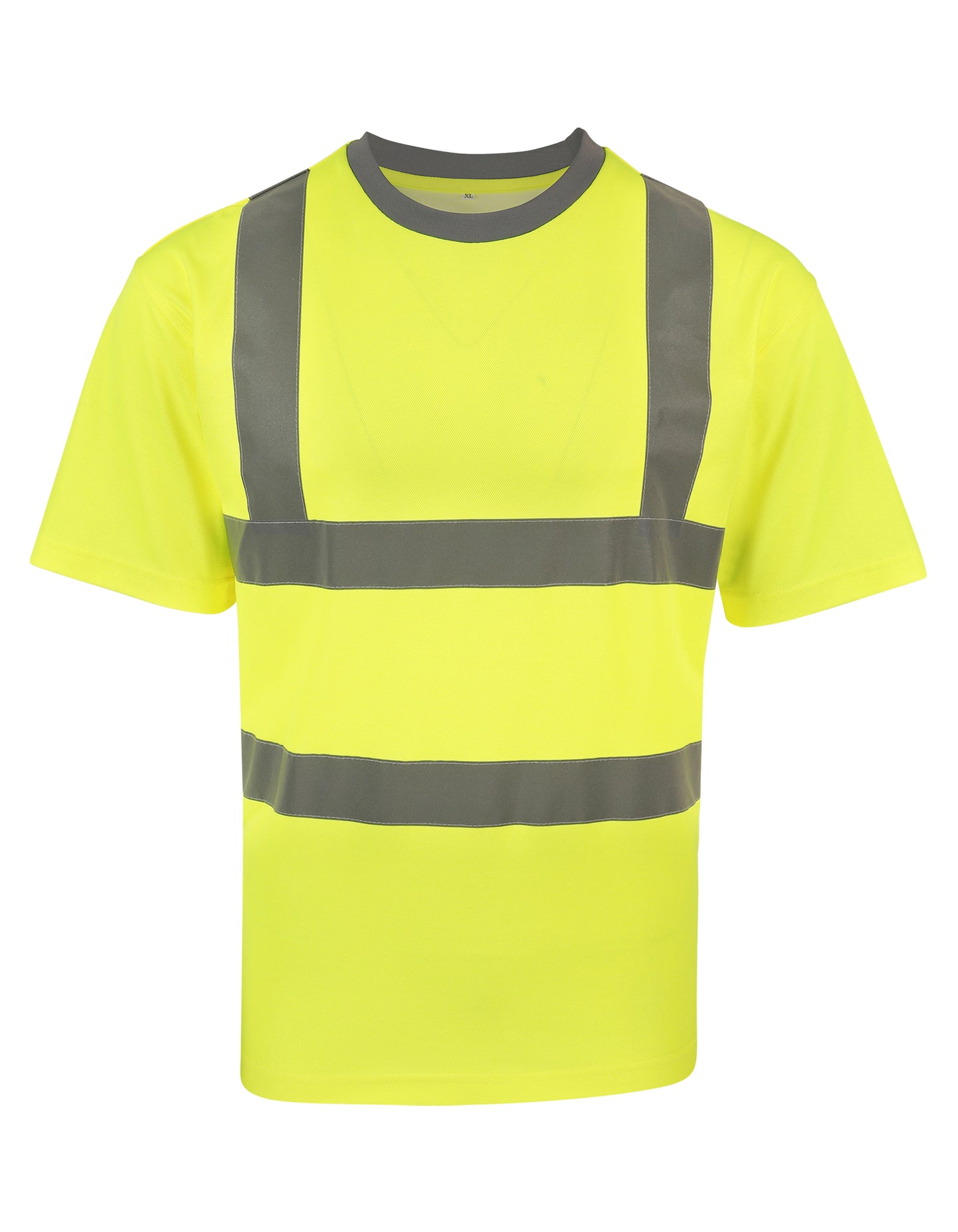 Heavy Duty Polycotton Hi-Vis T-Shirt Barcelona in Signal Yellow, Größe 7XL