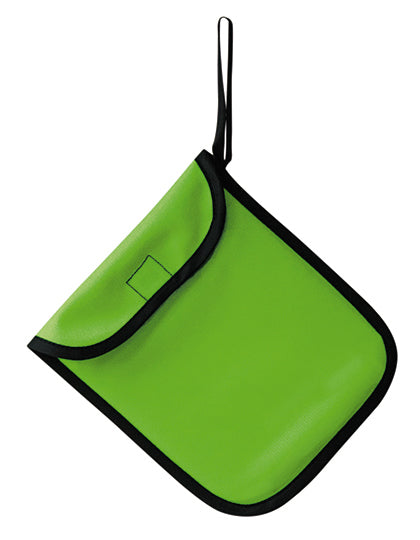 Knitted Storage Bag Naples in Green, Größe 25 x 17 cm