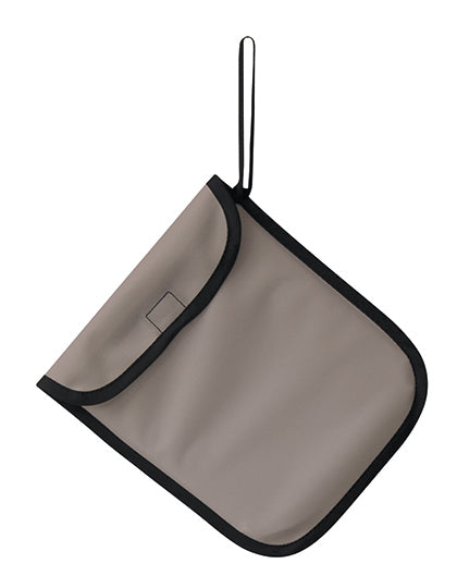 Knitted Storage Bag Naples in Grey, Größe 25 x 17 cm