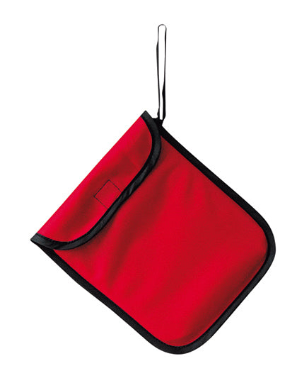 Knitted Storage Bag Naples in Red, Größe 25 x 17 cm
