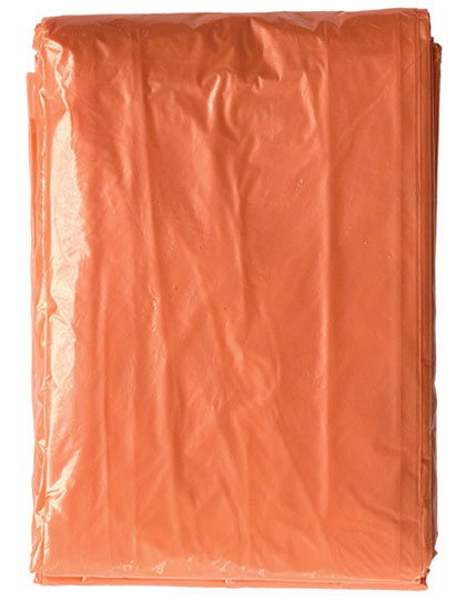 Raining Poncho Sumatra For Kids & Adults in Signal Orange, Größe One Size (Kids)