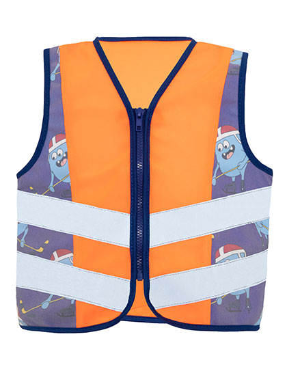Children´s Safety Vest Action Sports CO² Neutral in Ice Hockey, Größe S (8-10 years)