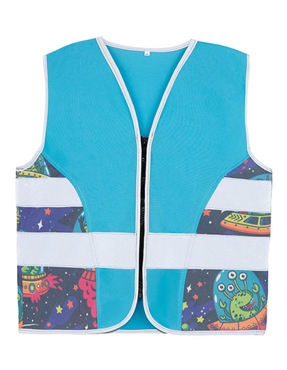 Children´s Safety Vest Action Aerospace CO² Neutral in Alien, Größe S (8-10 years)