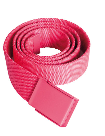 Trendy Promotional Belt Basel in Magenta, Größe One Size