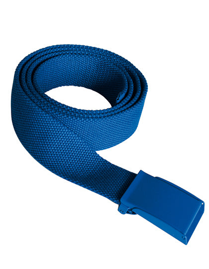 Trendy Promotional Belt Basel in Royal Blue, Größe One Size