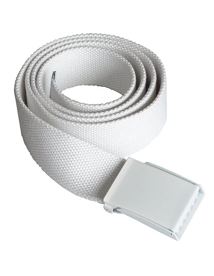 Trendy Promotional Belt Basel in White, Größe One Size