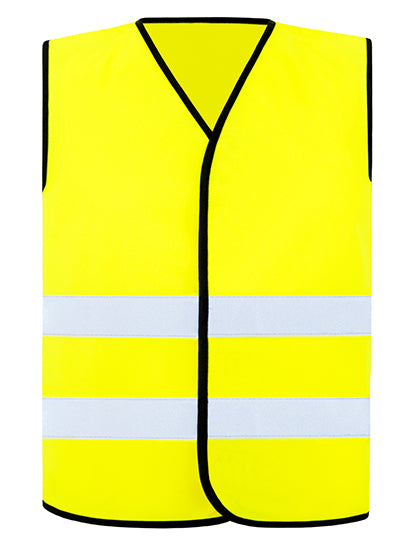 Comfort Safety Vest Soltau CO² Neutral in Signal Yellow, Größe 4XL/5XL
