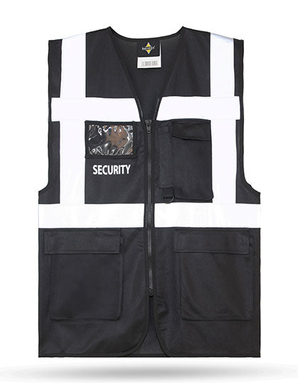 “SECURITY” Mesh Multifunctional Safety Vest “Tampa”