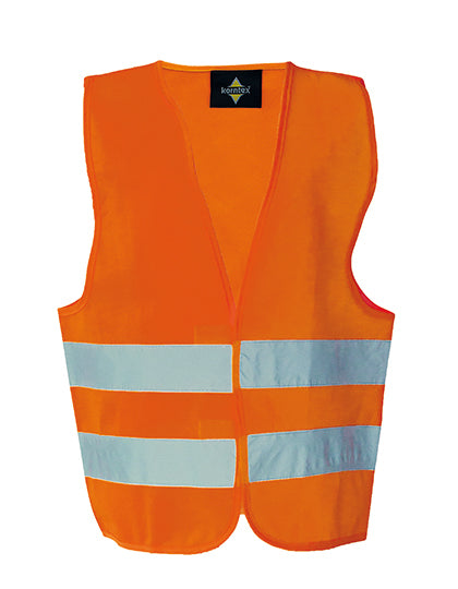 Kids´ Hi-Vis Safety Vest Aarhus in Signal Orange, Größe XXS (3/4 years)