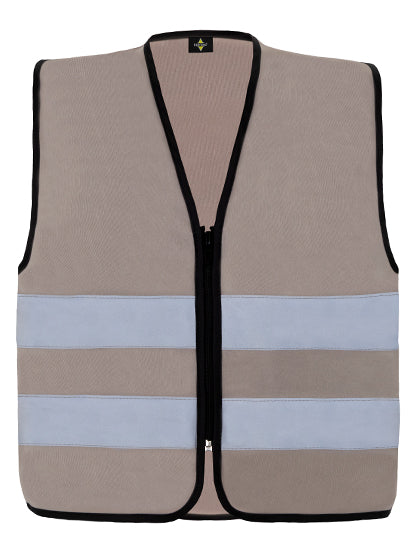 Hi-Vis Safety Vest Cologne With Front Zipper