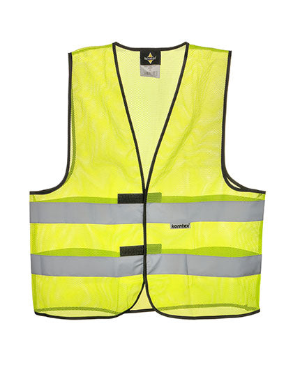 Hi-Vis Mesh Safety Vest Thessaloniki in Signal Yellow, Größe 7XL